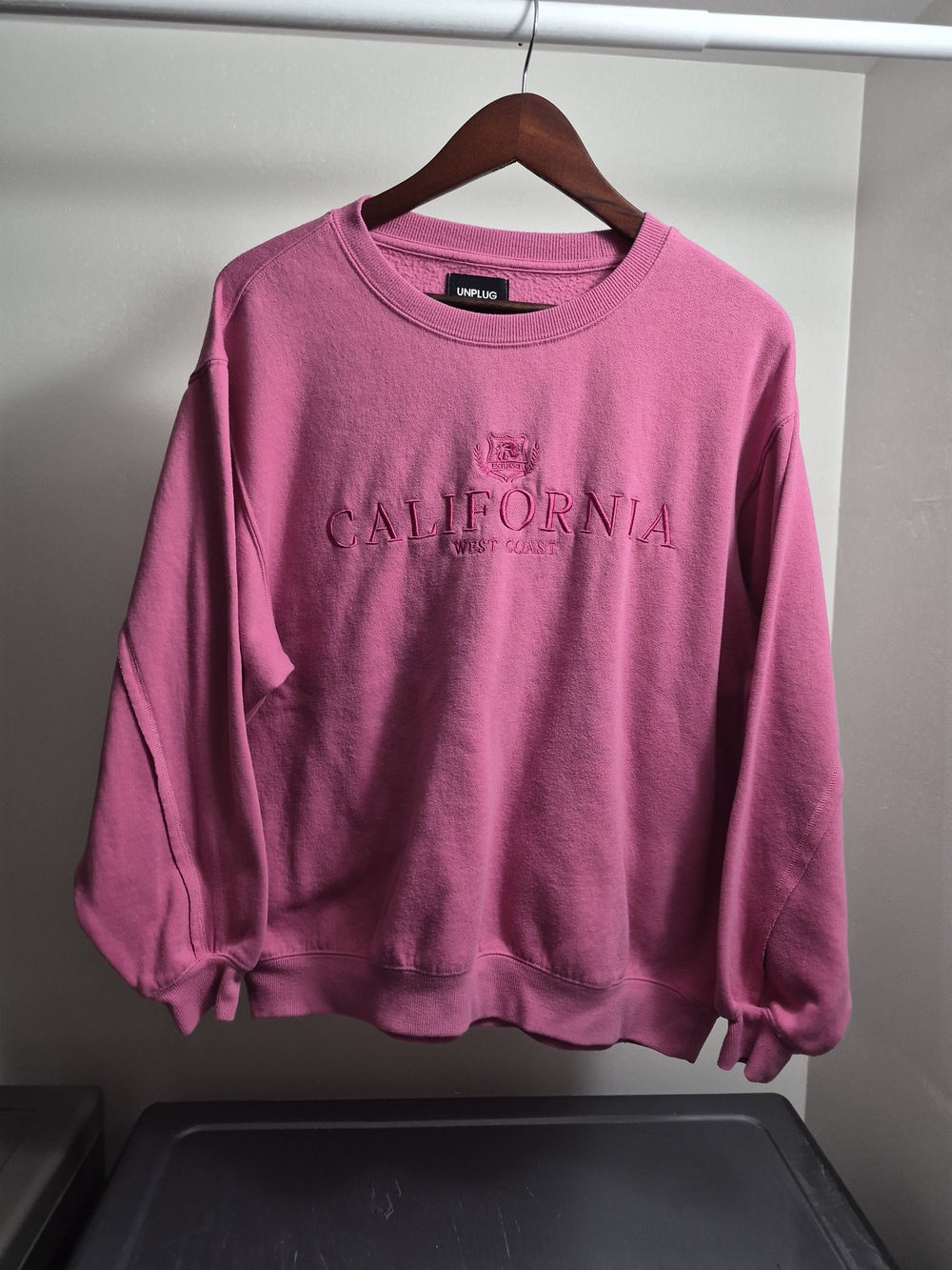 Bluenotes Pink California Crewneck Sweatshirt